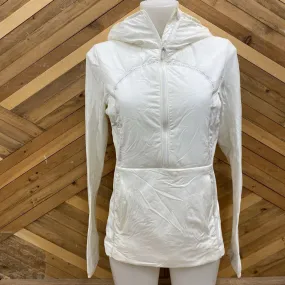 Lululemon - Women's Hybrid Pullover Puffer Jacket - MSRP comp $248: White-women-