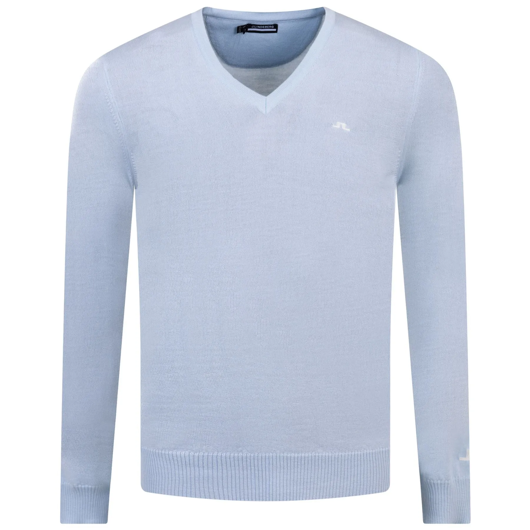 Lymann Knitted Merino Wool Sweater Skyway - AW23