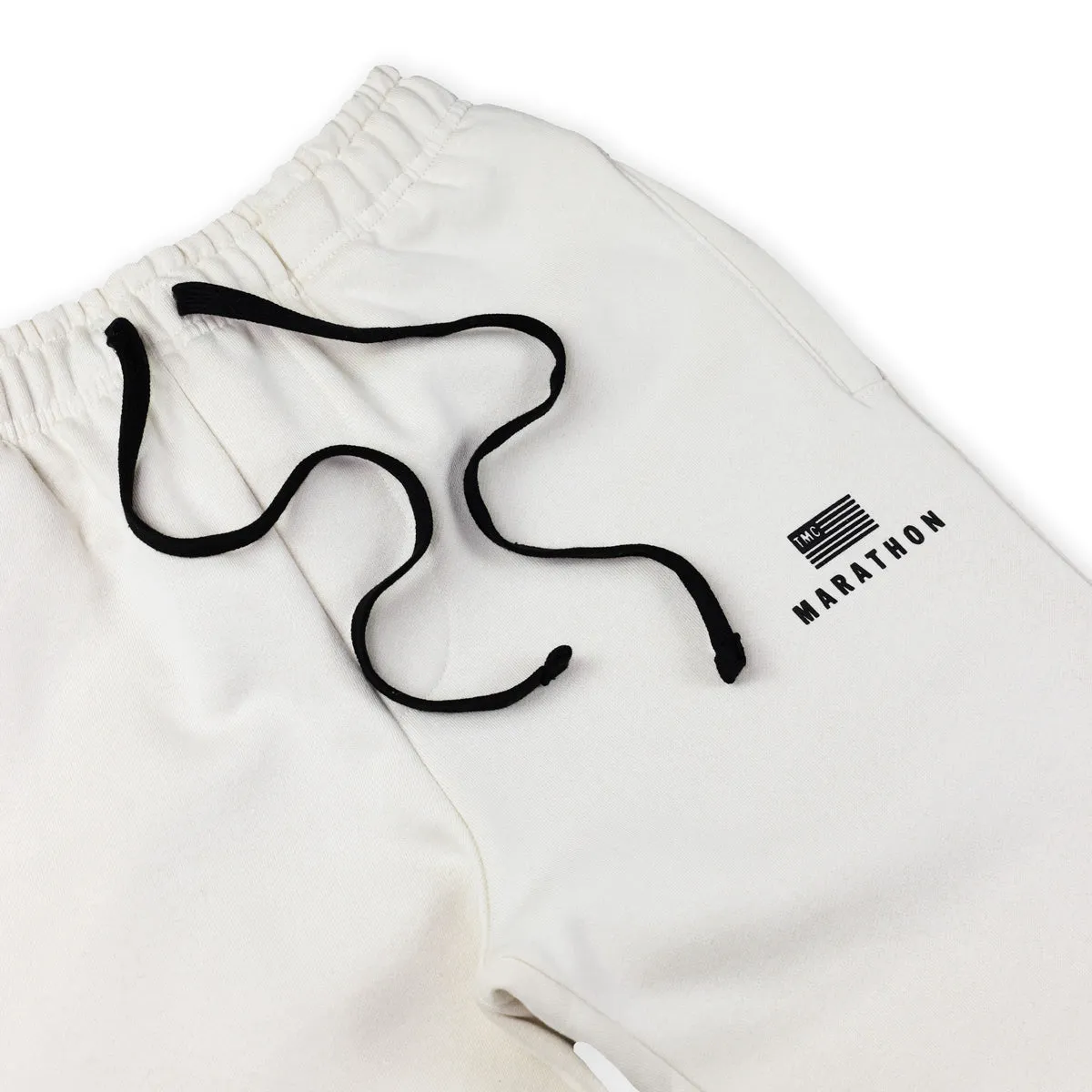 Marathon Modern Sweatpants - Cream/Black