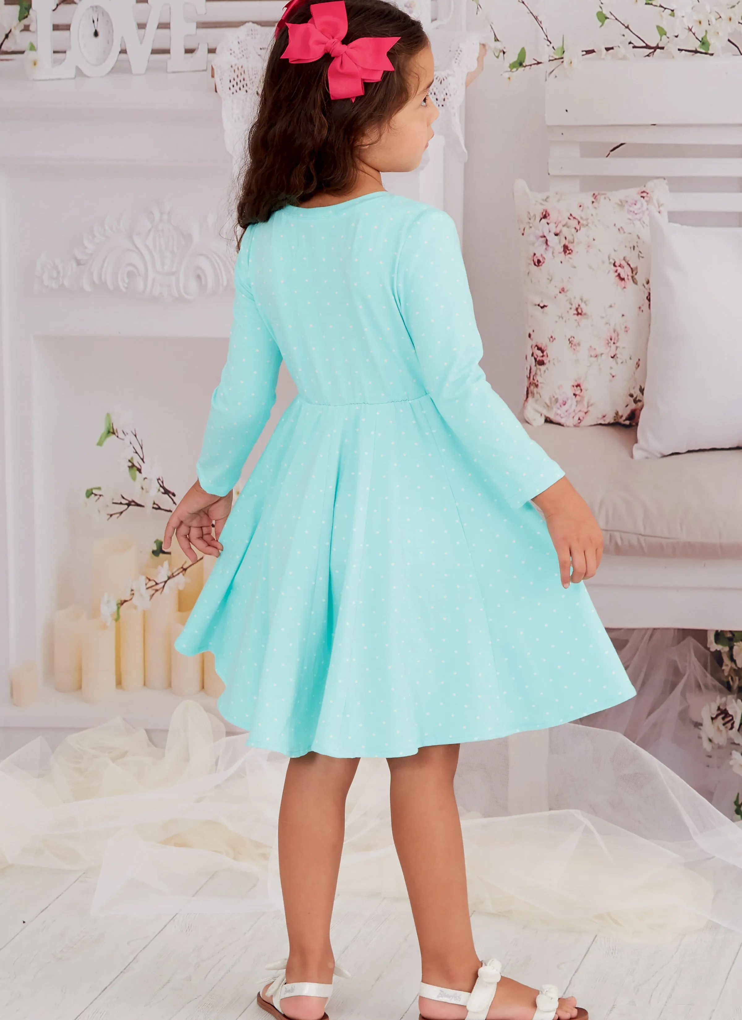 McCall's Pattern M8267 Children's Knit Dresses