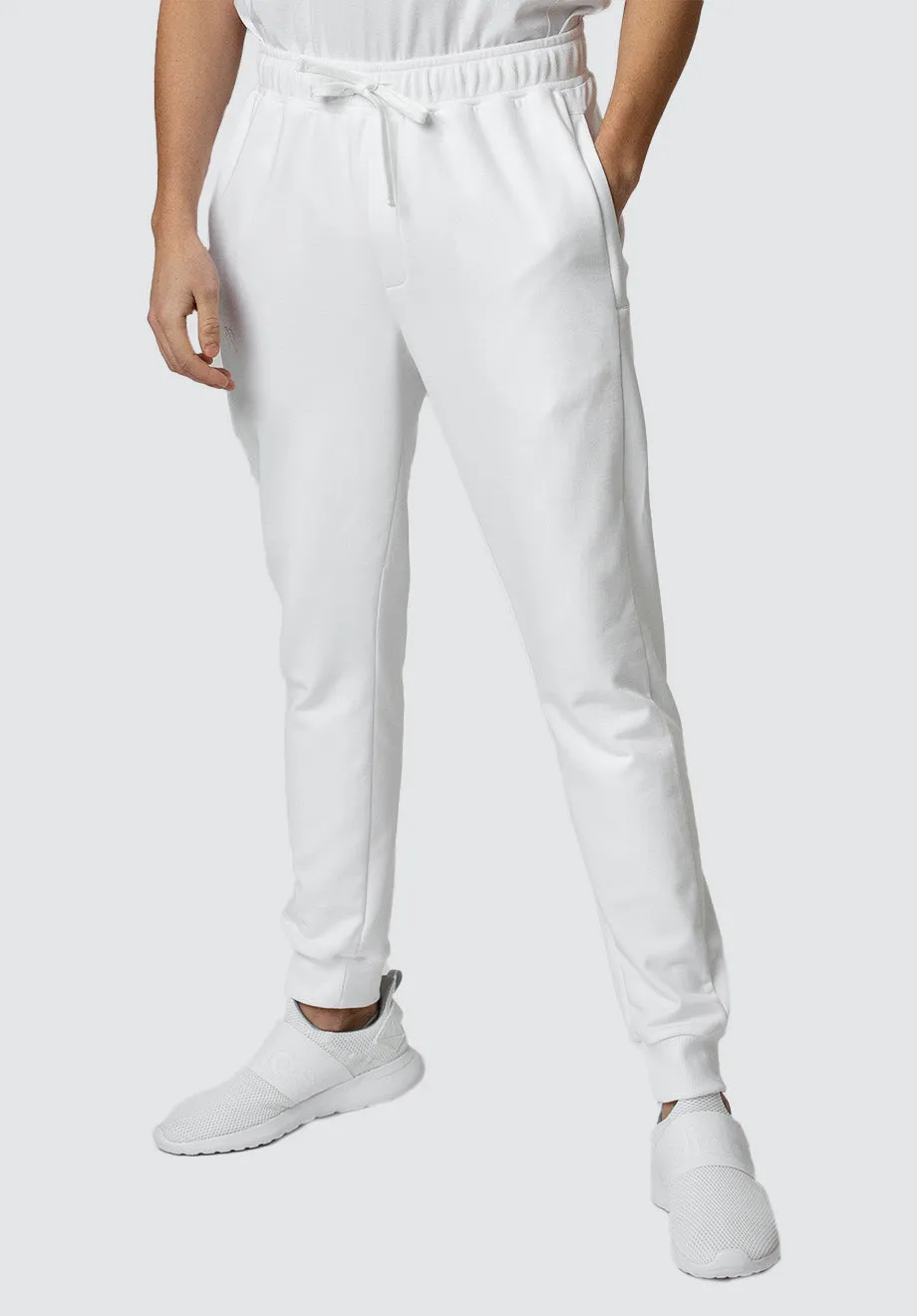 Men's Joggers | White