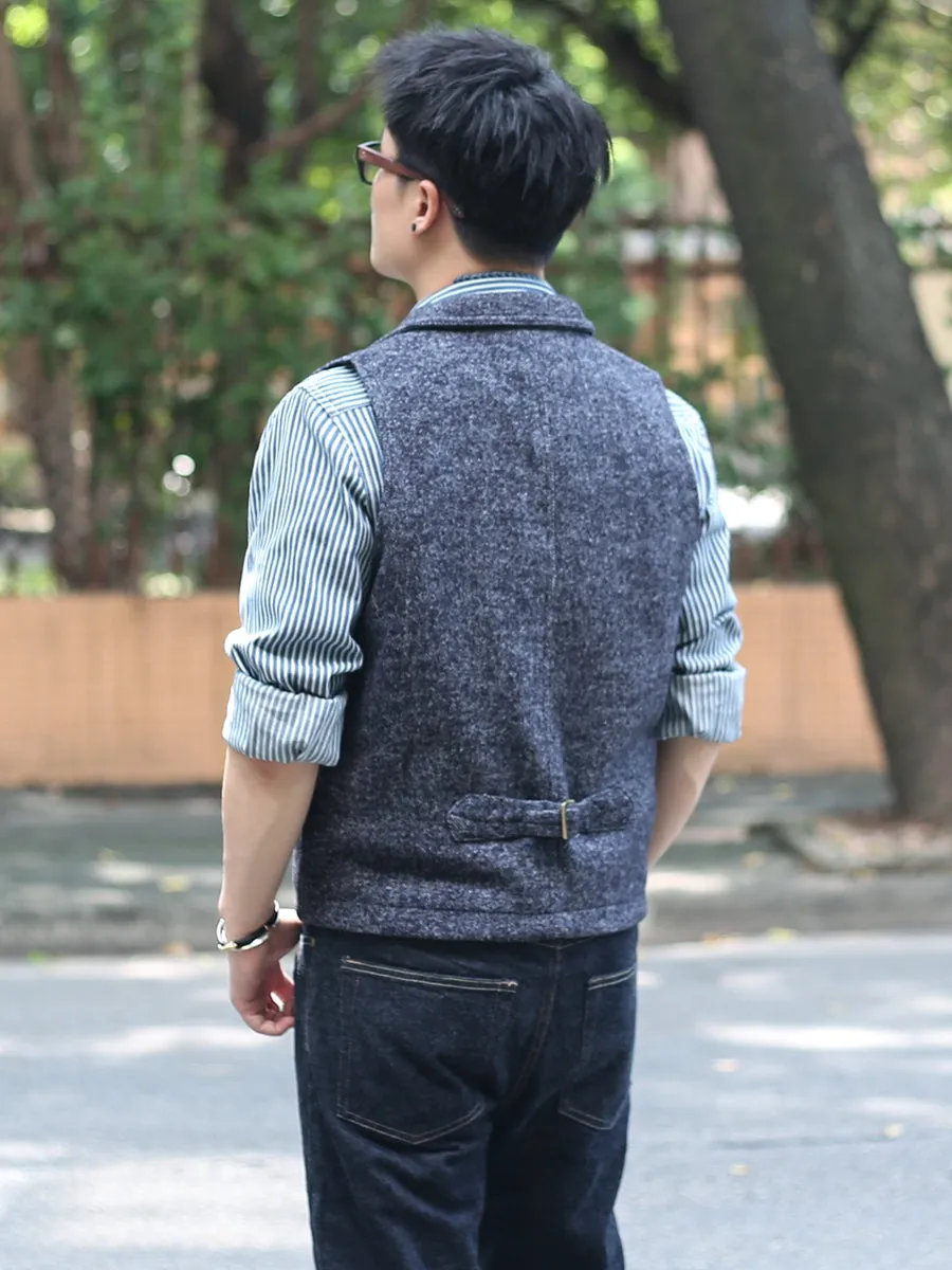 Men's Tweed Vest