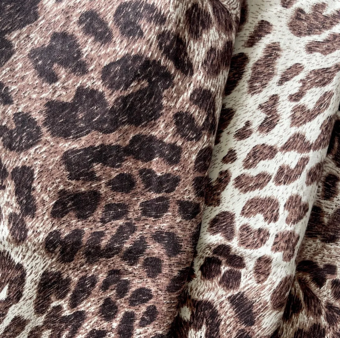 Mid-Weight Growl-tastic Cheetah Stretch Cotton Sateen