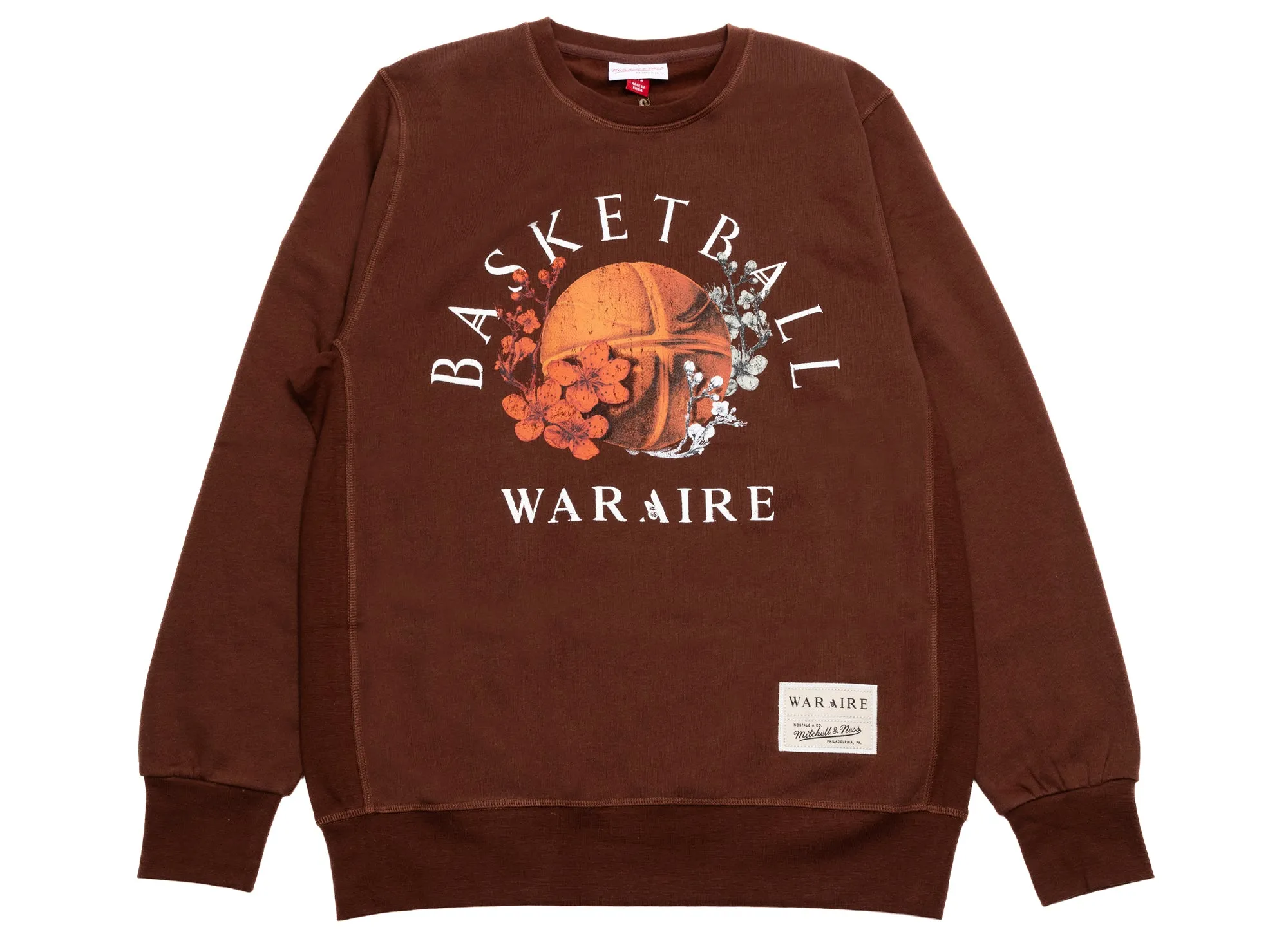 Mitchell & Ness x Waraire Crewneck Pullover Sweatshirt