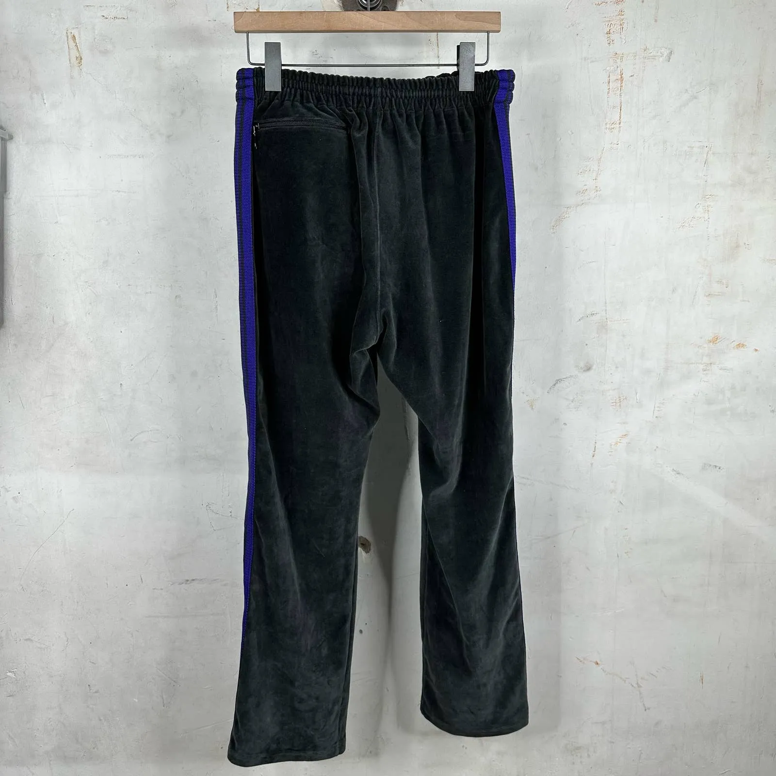 Needles Black Velour Pants