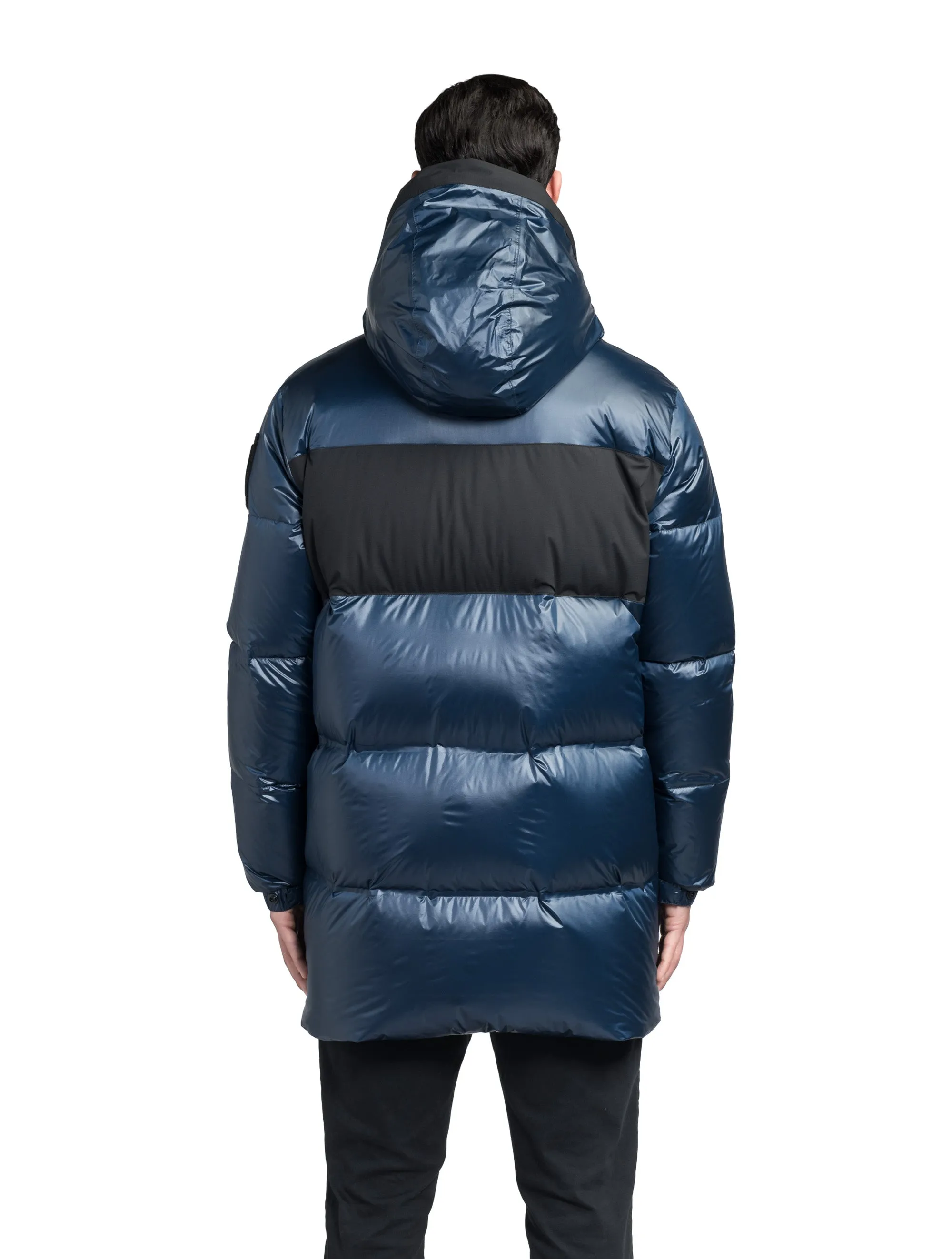 Neelix Men's Long Puffer Jacket