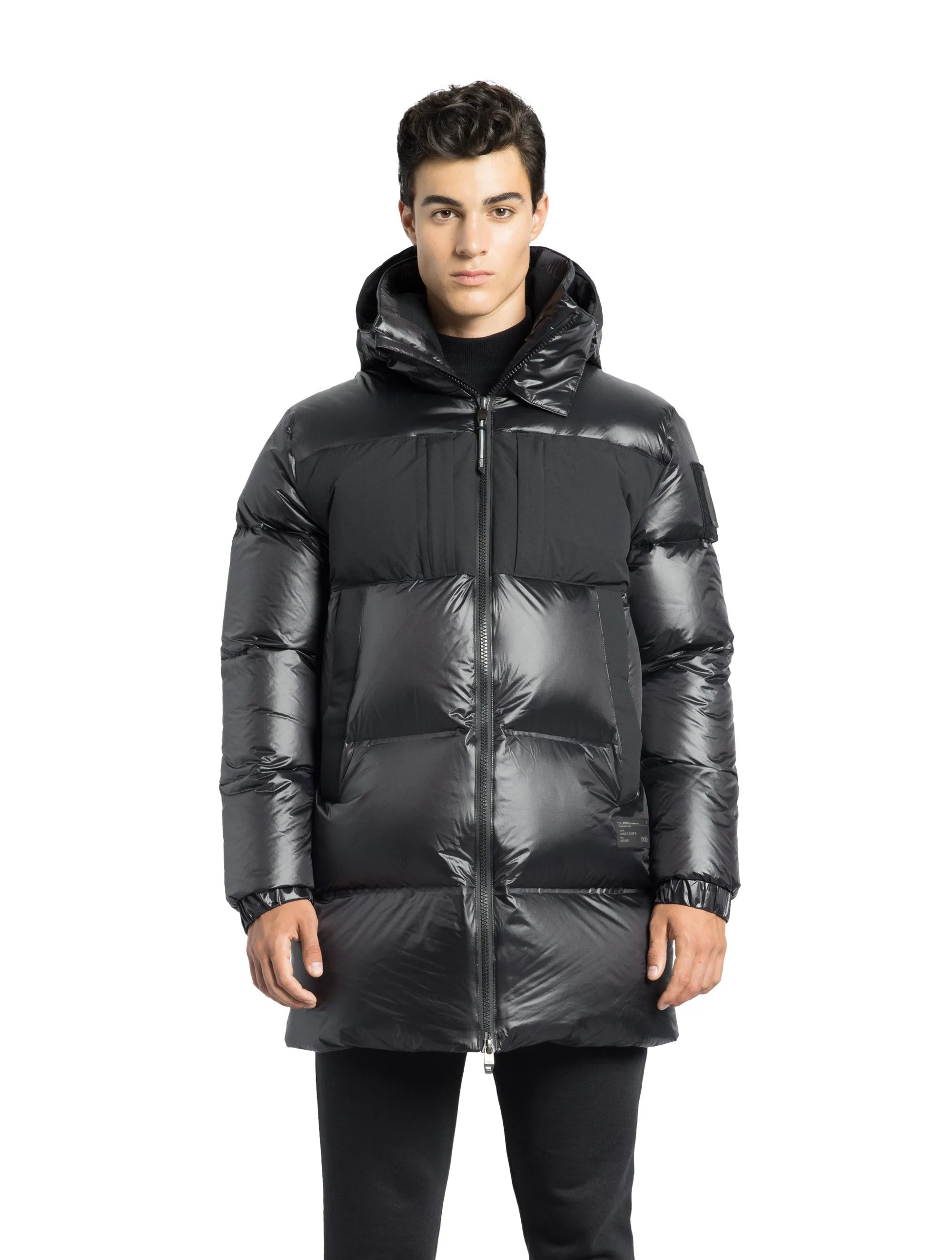 Neelix Men's Long Puffer Jacket