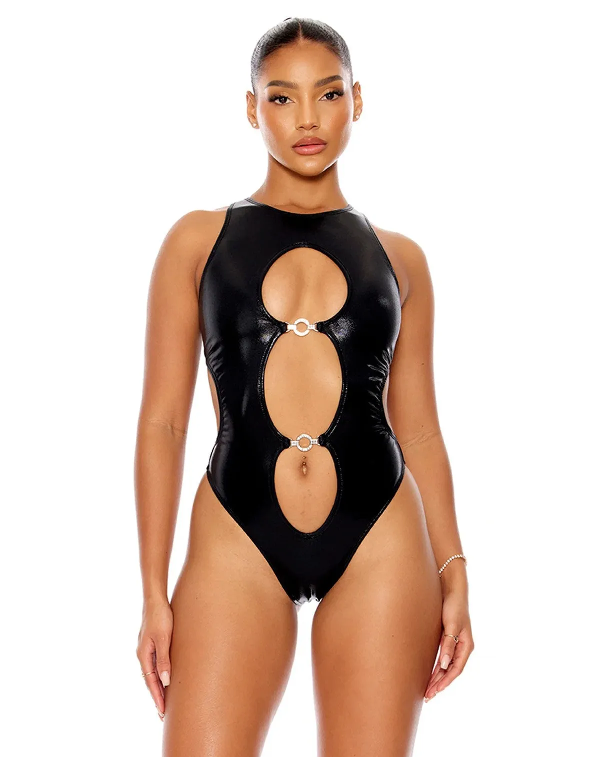 Onyx Poolside Bodysuit