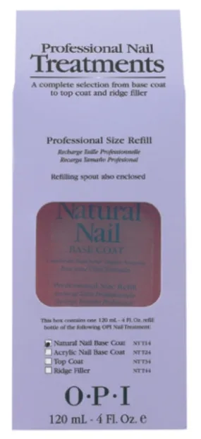 OPI - Natural Nail Base Coat - 4oz Refill