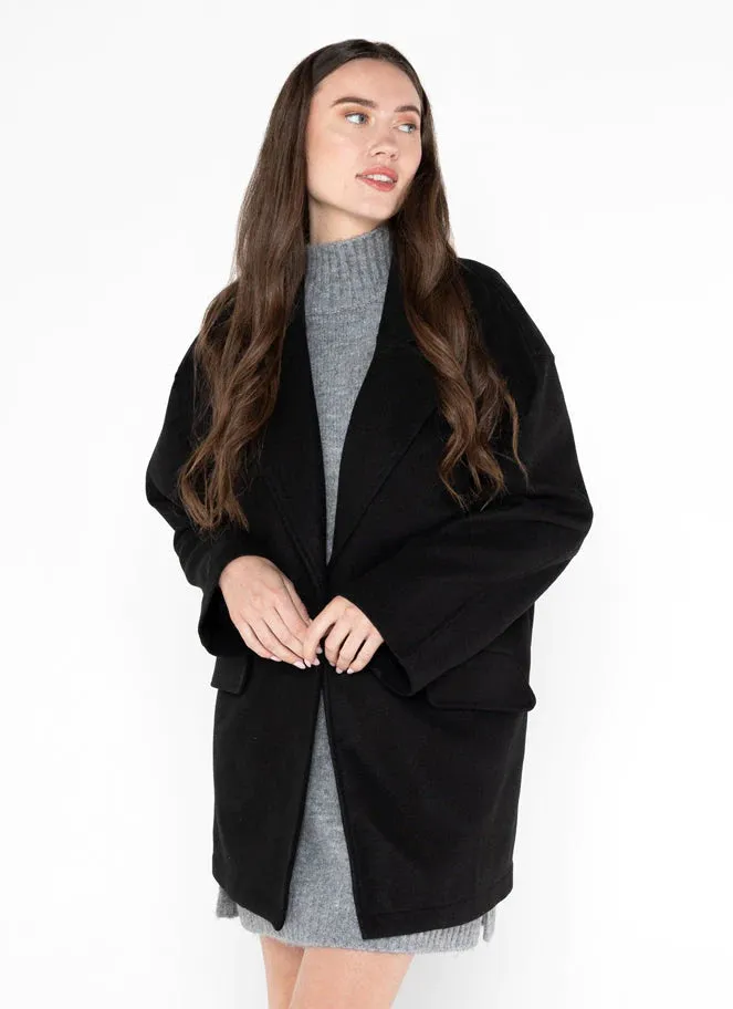 Oversized Single Button Coat