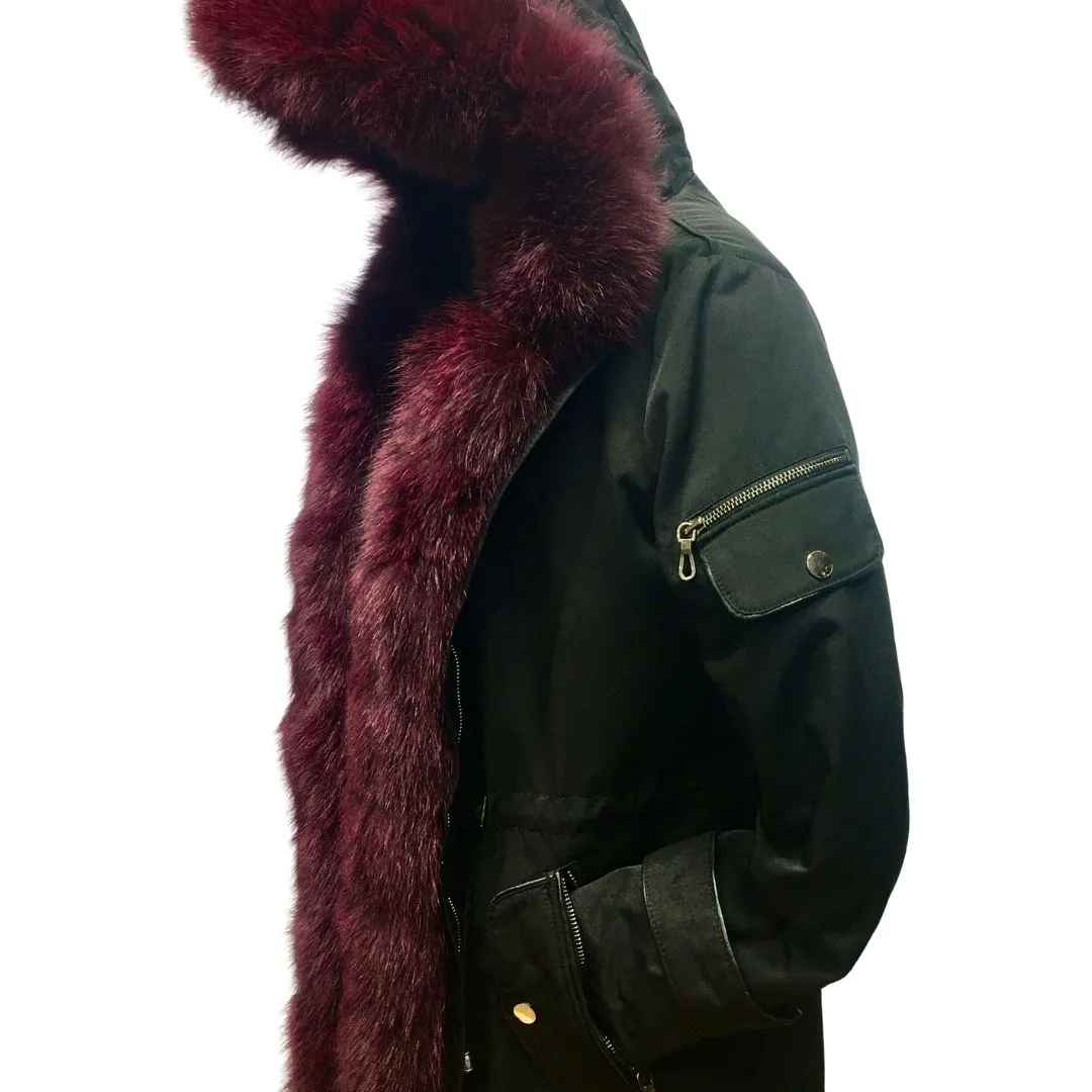 Parka with Fur Hood