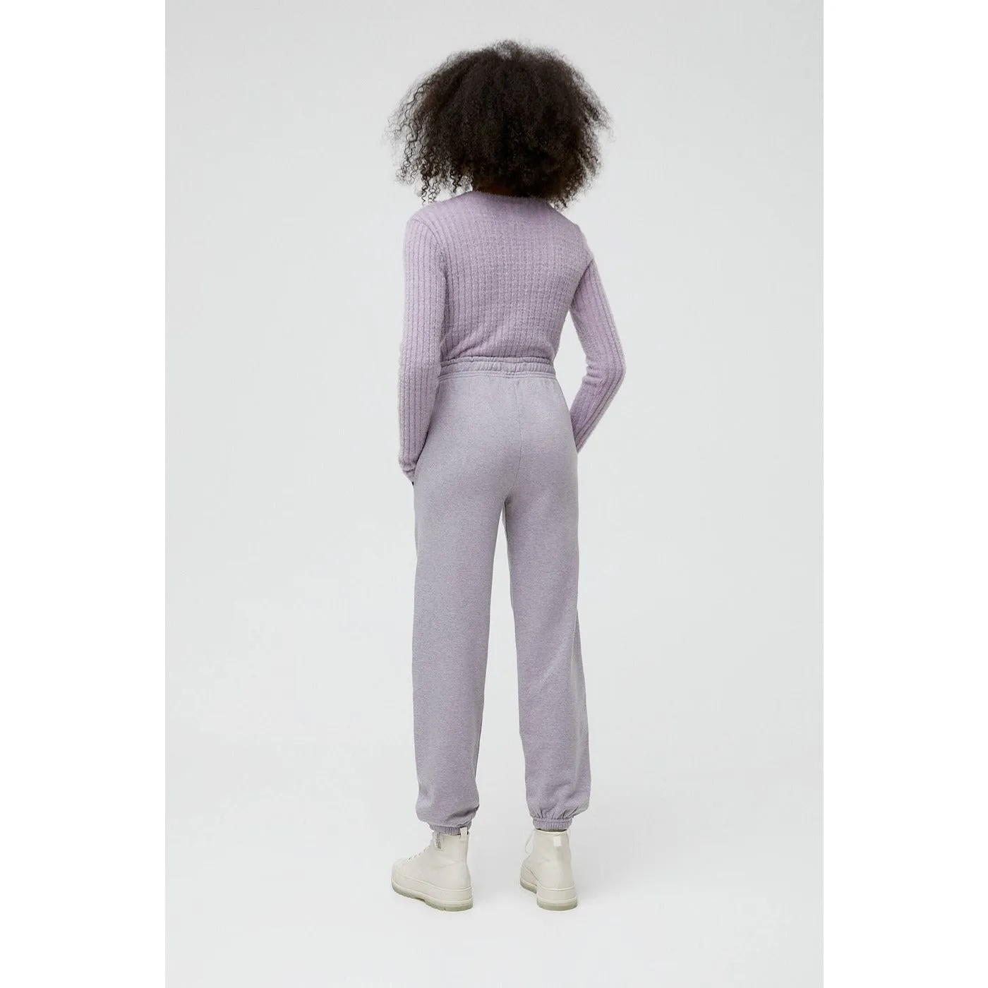 PB Embroidered STWD Lilac sweatpants