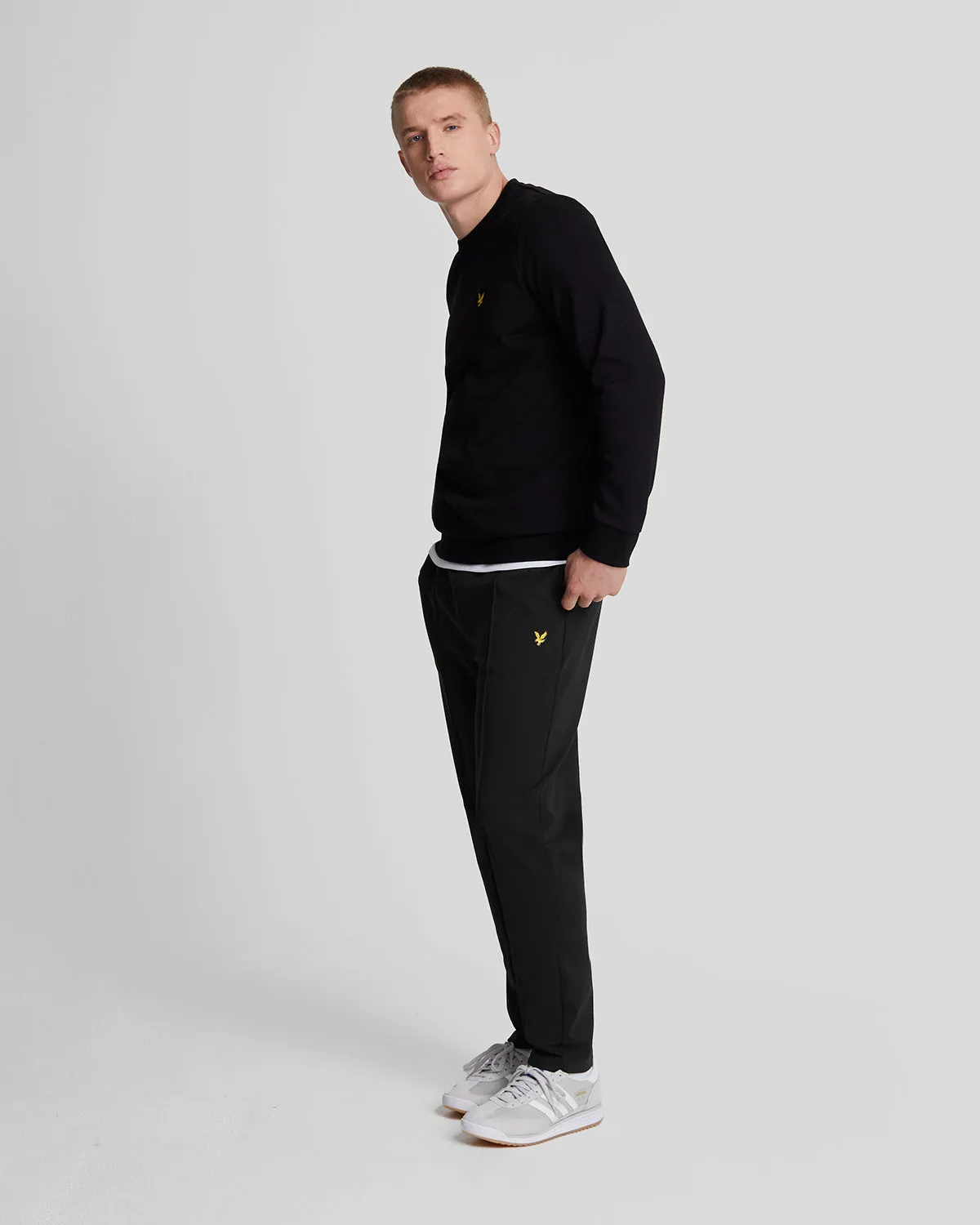 Pintuck Interlock Joggers