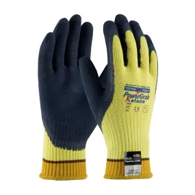 PIP 09-K1700 PowerGrab Katana Seamless Knit Kevlar/Steel Glove with Latex Coated MicroFinish Grip Safety Glove (One Dozen)