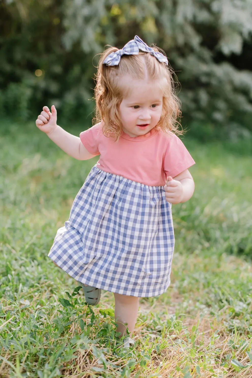 Playground Dress in Ocean Reef