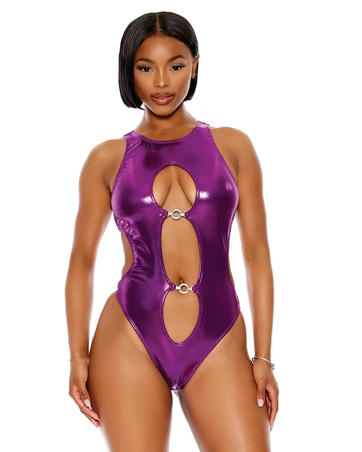 Plum Poolside Bodysuit