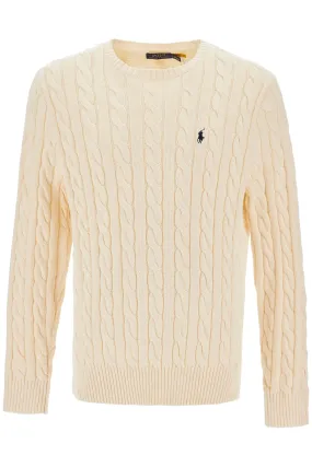 POLO RALPH LAUREN cotton cable knit pullover sweater