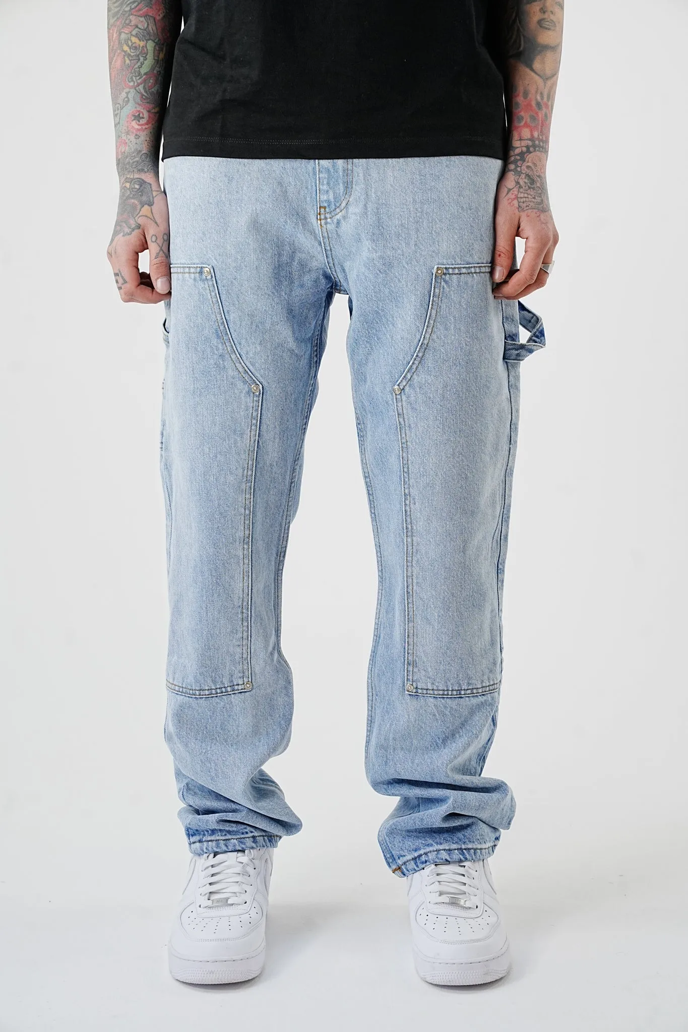 Premium Carpenter Light Blue Jeans