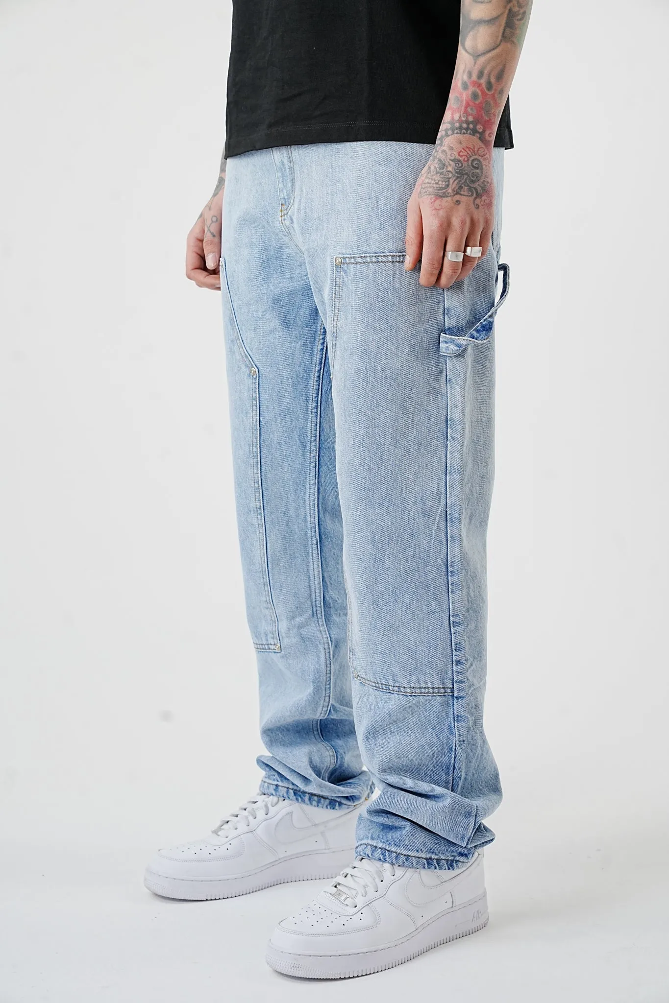 Premium Carpenter Light Blue Jeans