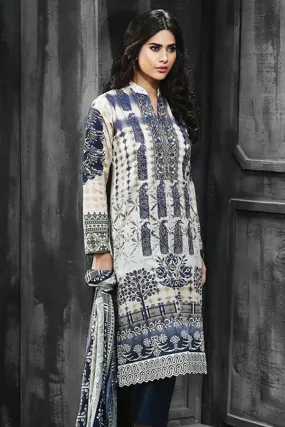 RajBari Silk Karandi Winter Collection 2015 - 6B