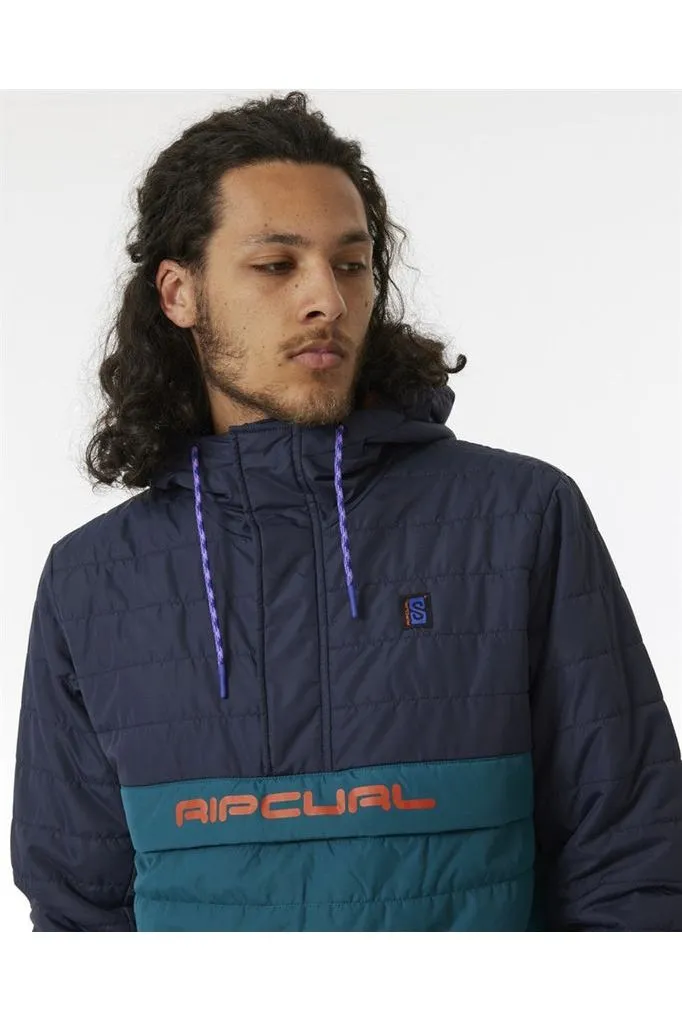 Rip Curl Search Anorak Puffer Purple Night