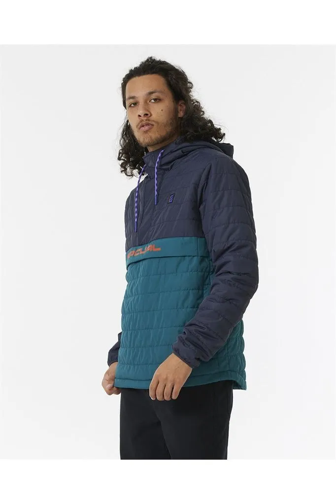 Rip Curl Search Anorak Puffer Purple Night