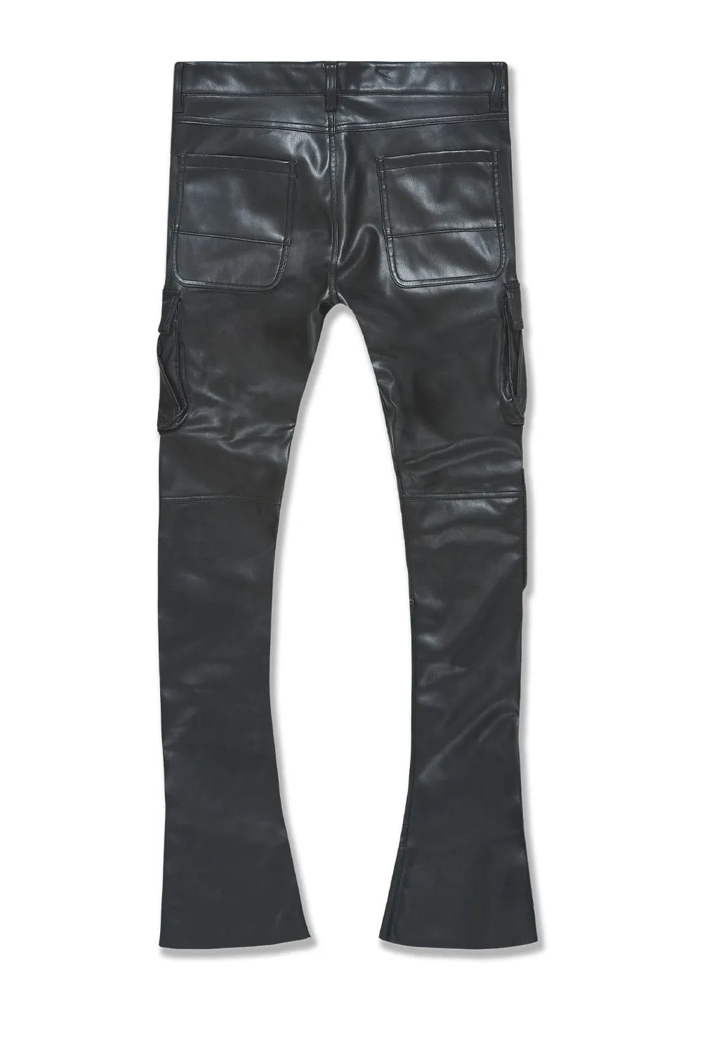 Ross Stacked - Billie Jean Cargo Pants (Black)