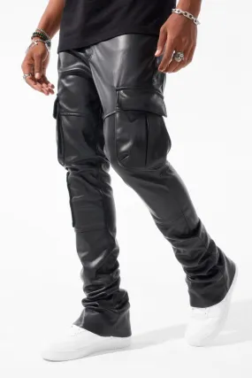 Ross Stacked - Billie Jean Cargo Pants (Black)