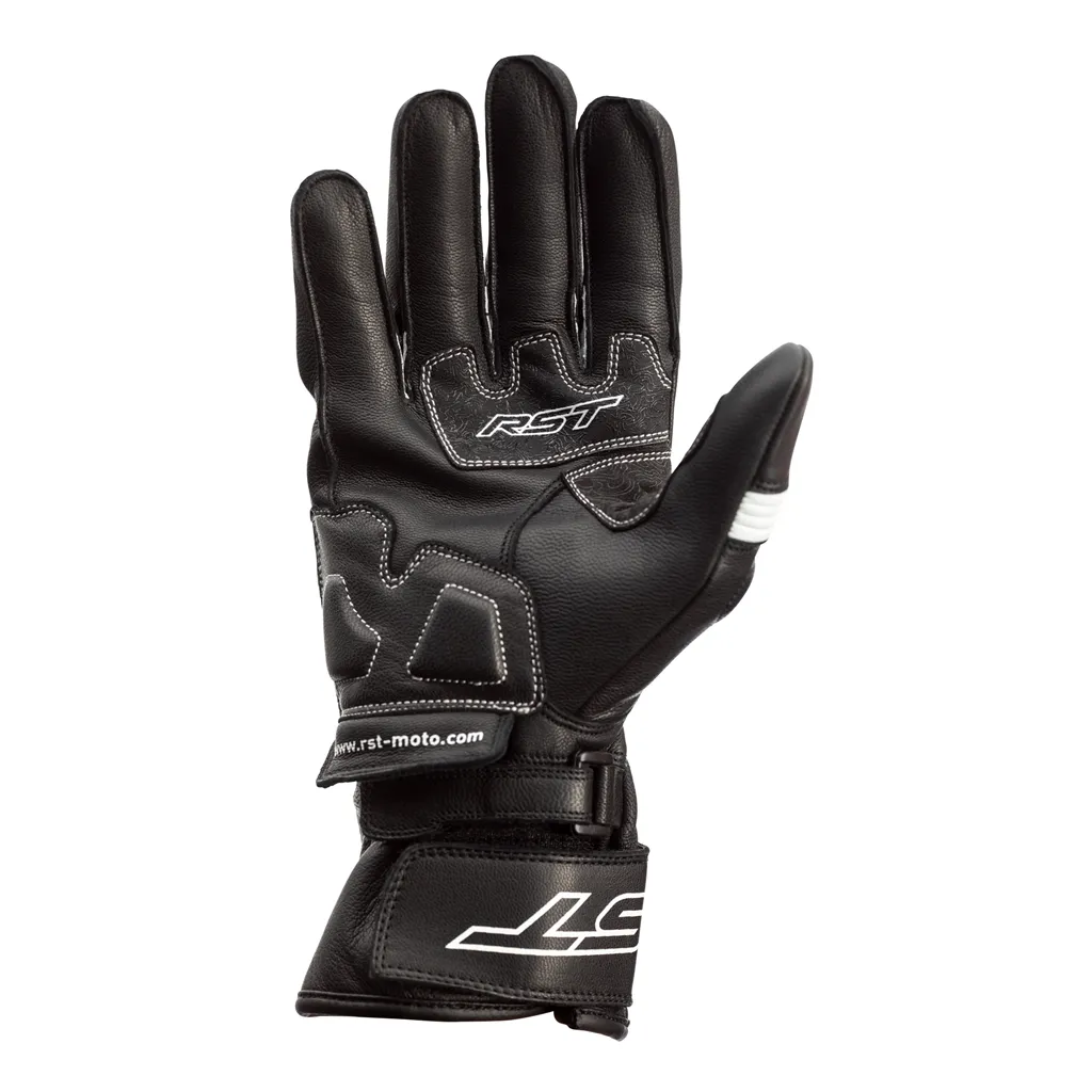 Rst Pilot Ce Mens Glove Black/white