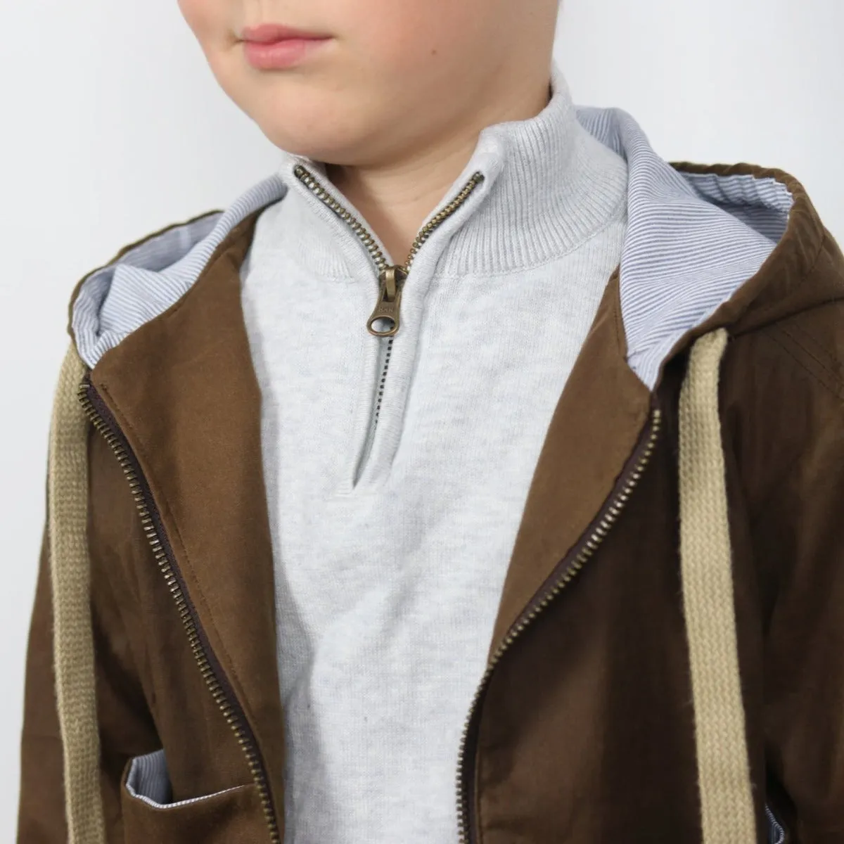 SAM Kids Parka Vest - Unisex 3-12Y - PDF Sewing Pattern