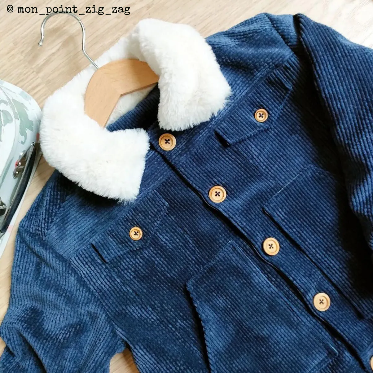 SAM Kids Parka Vest - Unisex 3-12Y - PDF Sewing Pattern