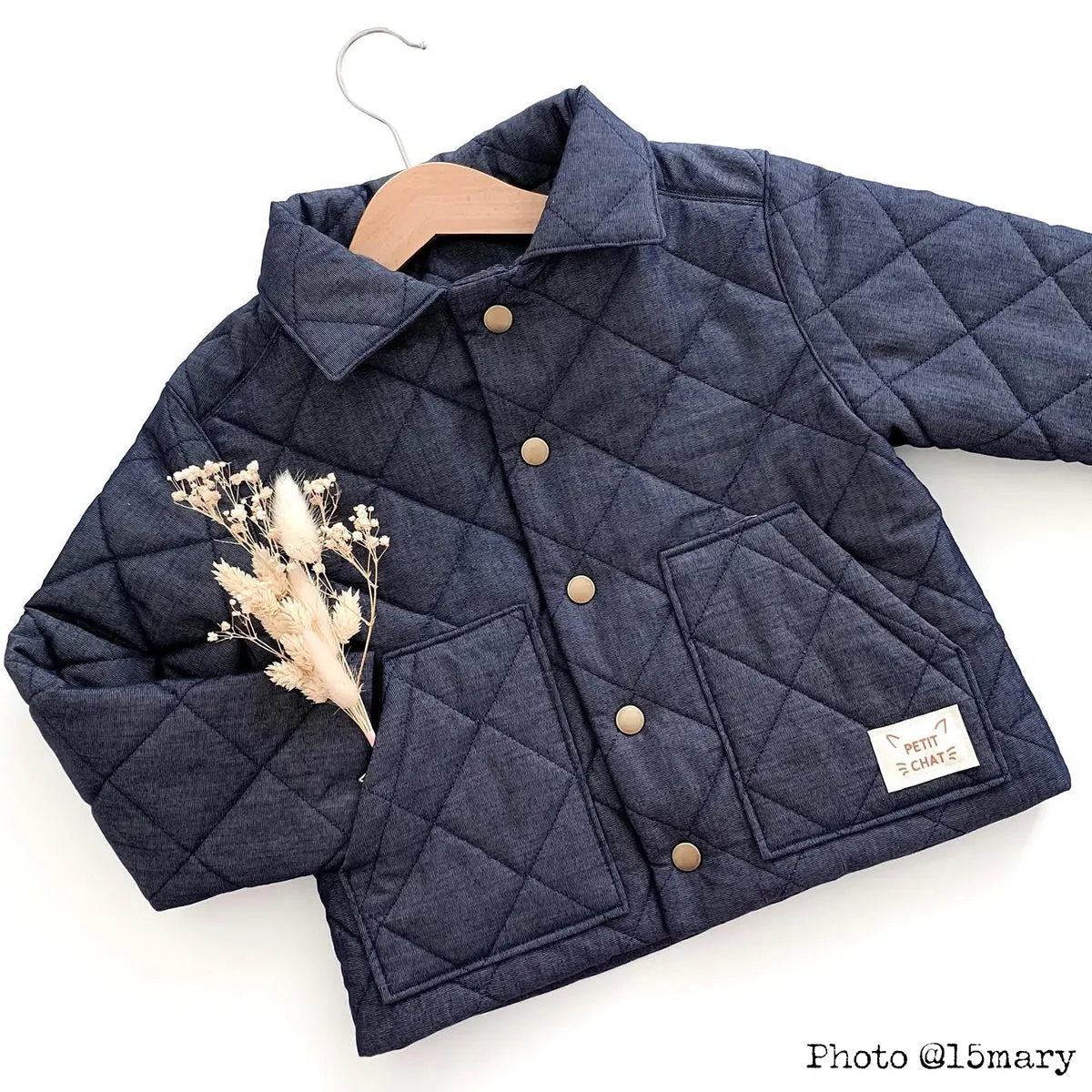 SAM Kids Parka Vest - Unisex 3-12Y - PDF Sewing Pattern