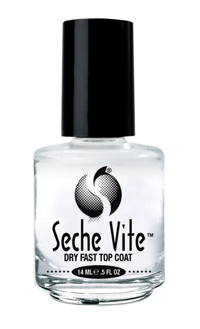 Seche Vite Top Coat - Professional Kit 4oz   .5oz