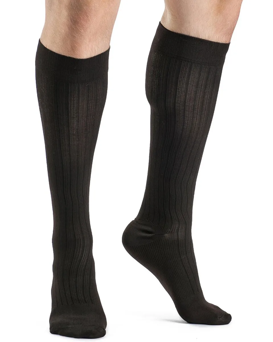 Sigvaris 189C Business Casual Knee High Dress Socks Closed Toe 15-20mmHg