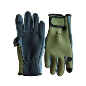 SKD-1102 Outdoor Bicycle Sports Fishing Gloves, Size: L(Green)