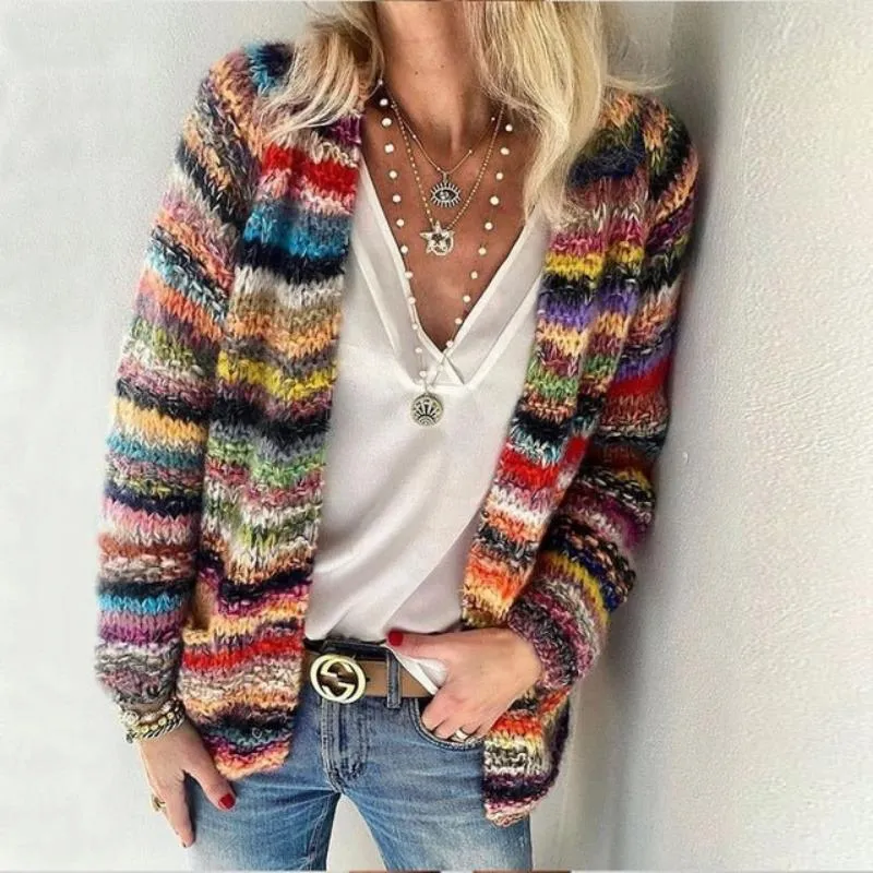 Sofia™ - Colorful Knit Sweater