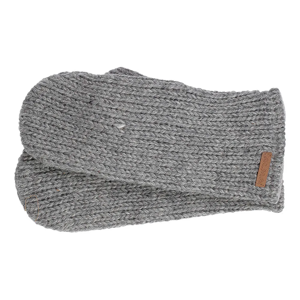 Solid Colour Wool Mitts