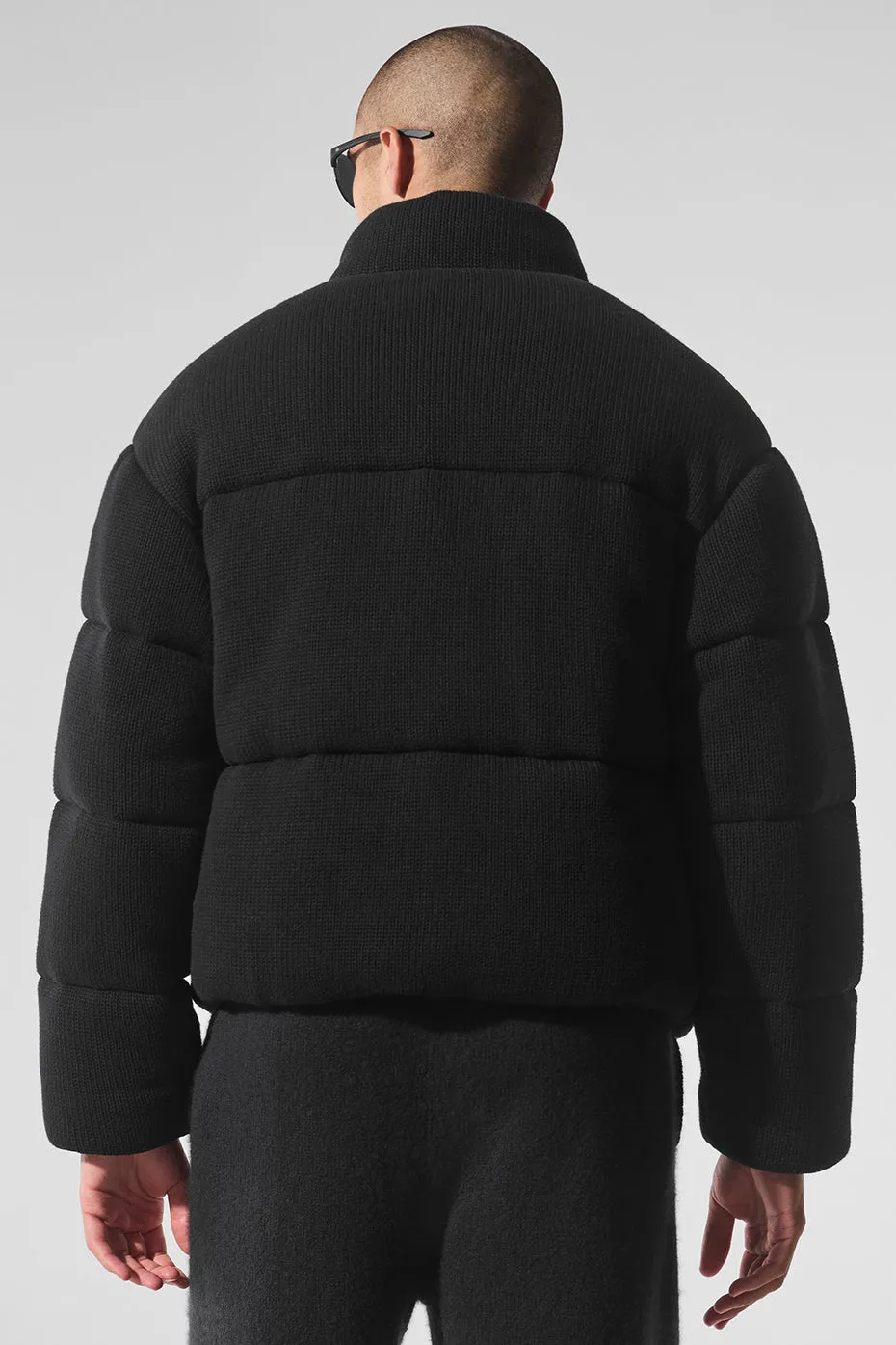 Stage Sweater Puffer - Black