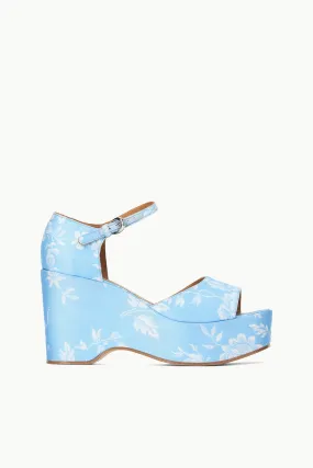 STELLA PLATFORM SANDAL | BLUE ROSE