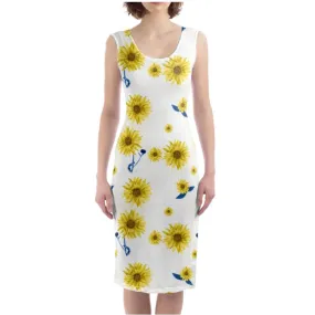 Sunflower Bodycon Dress