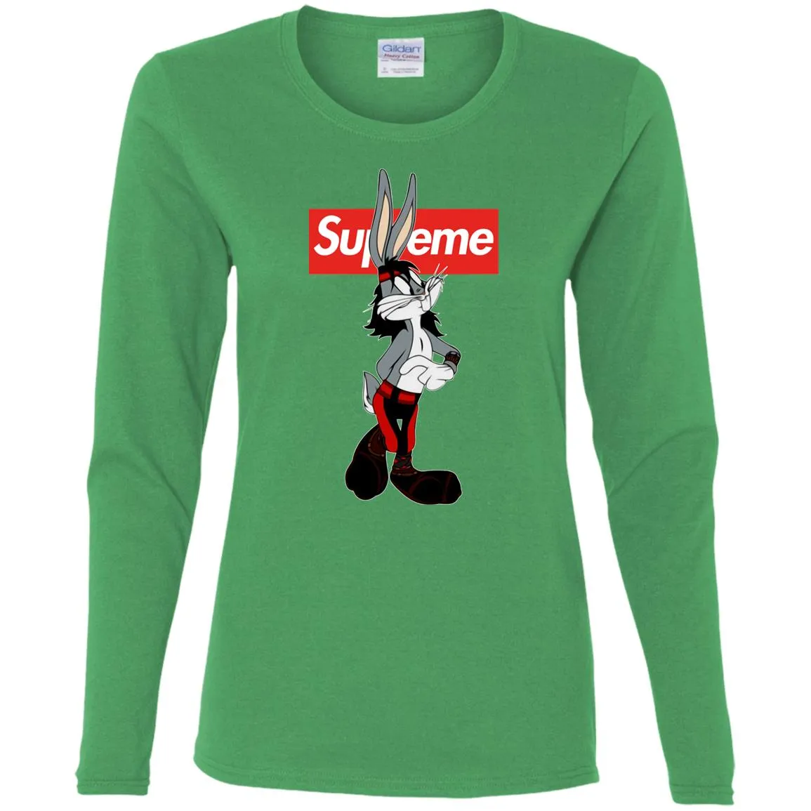 Supreme Rabbit T-shirt Women Long Sleeve Shirt