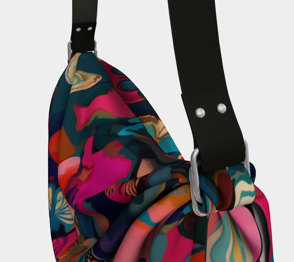 Surrounded by Butterflies Hobo Scarf Bag