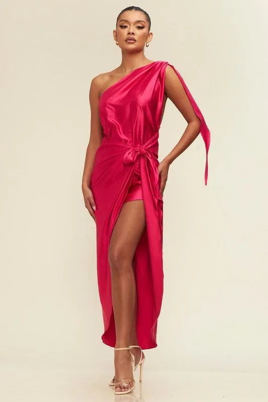 The Nani dress- Fuchsia