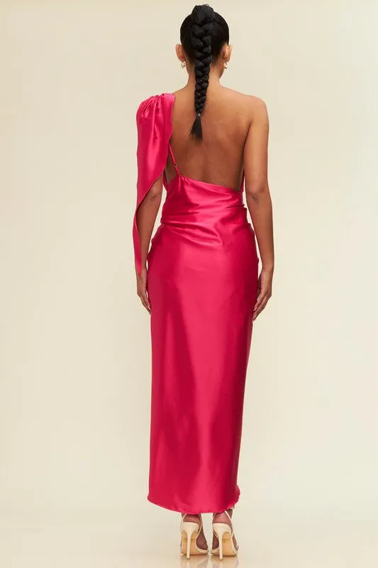 The Nani dress- Fuchsia