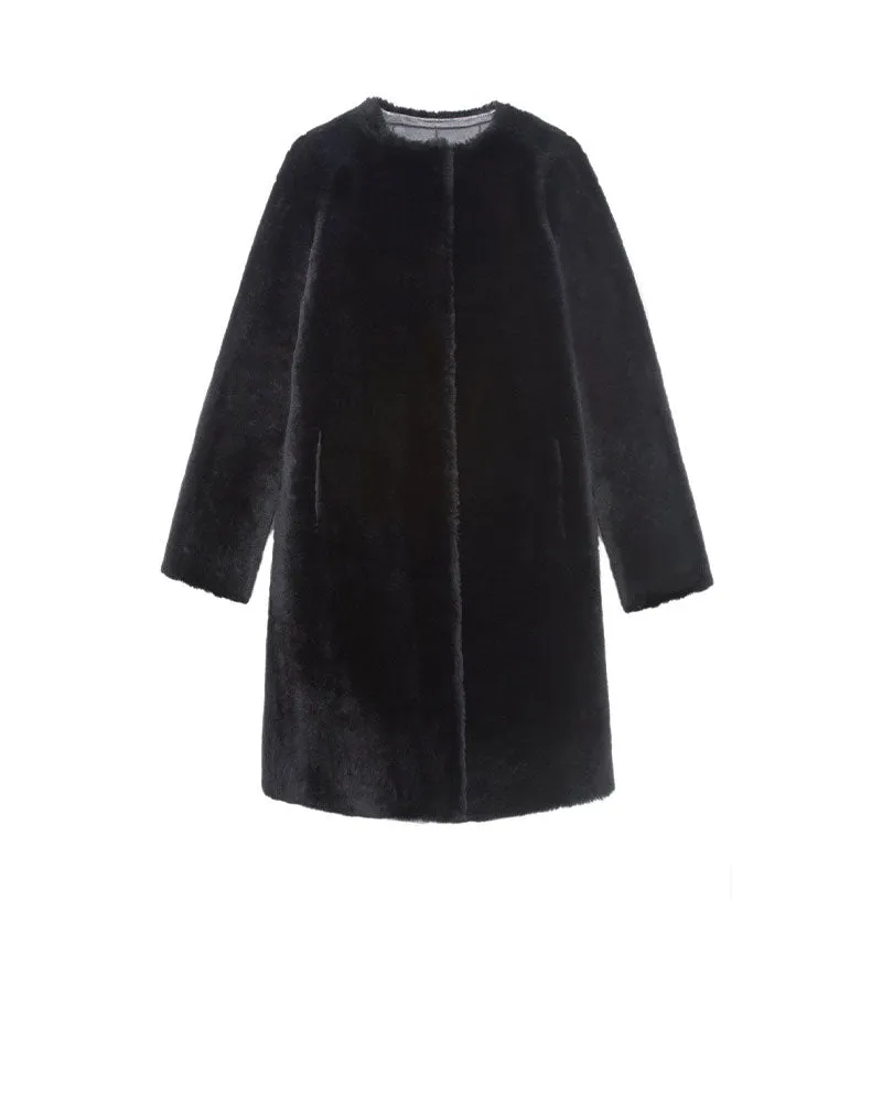 The Tempest Reversible Shearling Coat