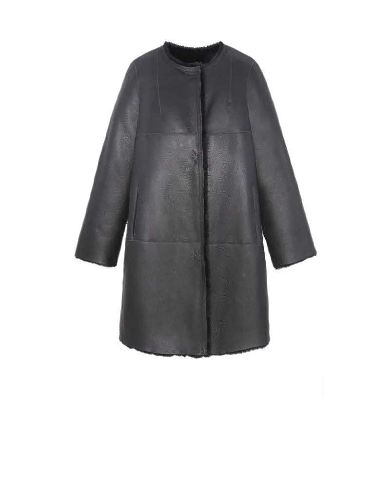 The Tempest Reversible Shearling Coat