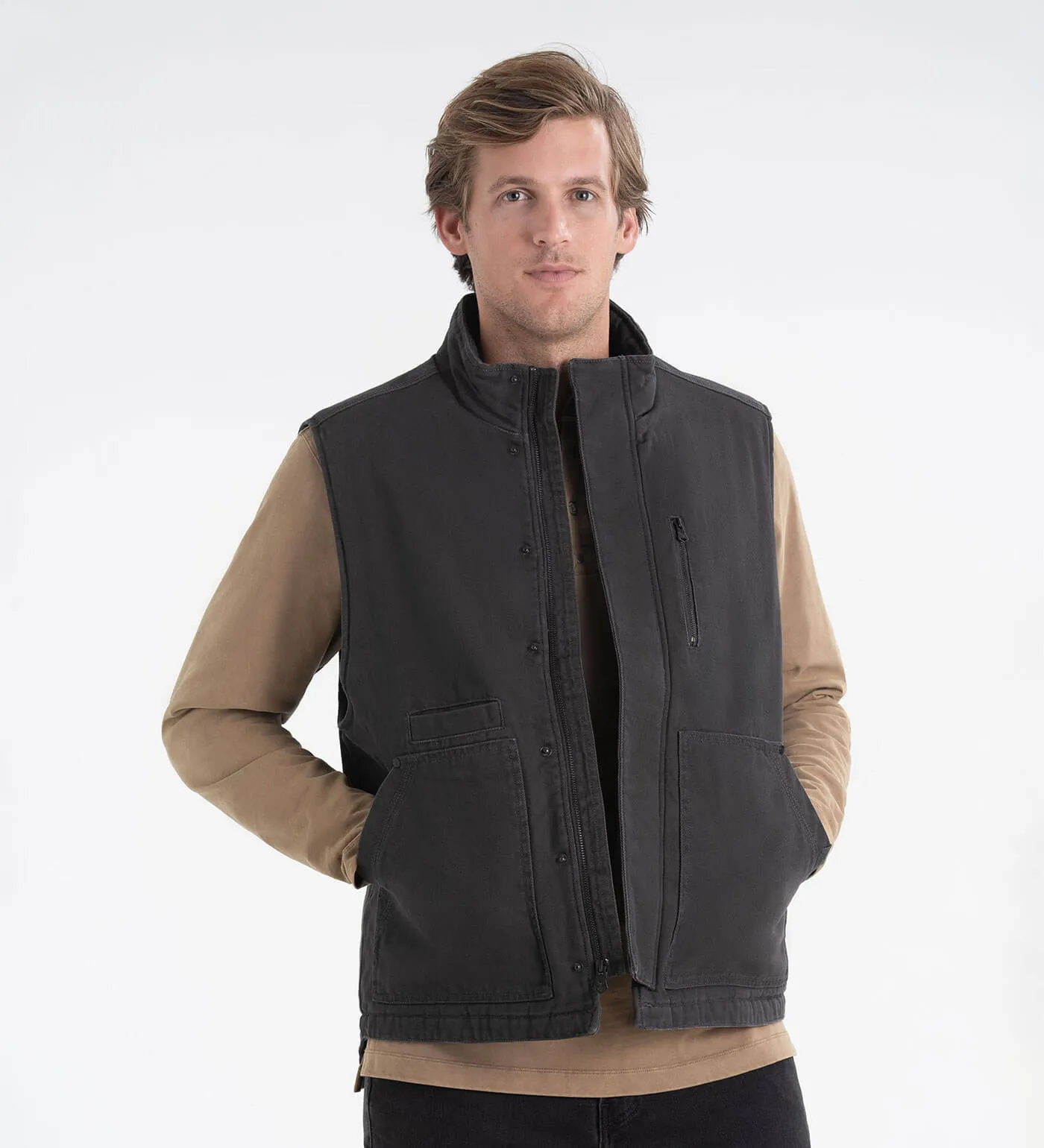 Thorogood Heritage Stone Washed Canvas Vest