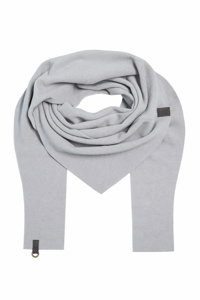 TRIANGLE SCARF - 4051 - GREY BLUE