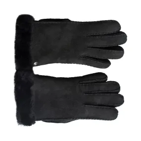 UGG Carter Shearling Black Gloves - Women's