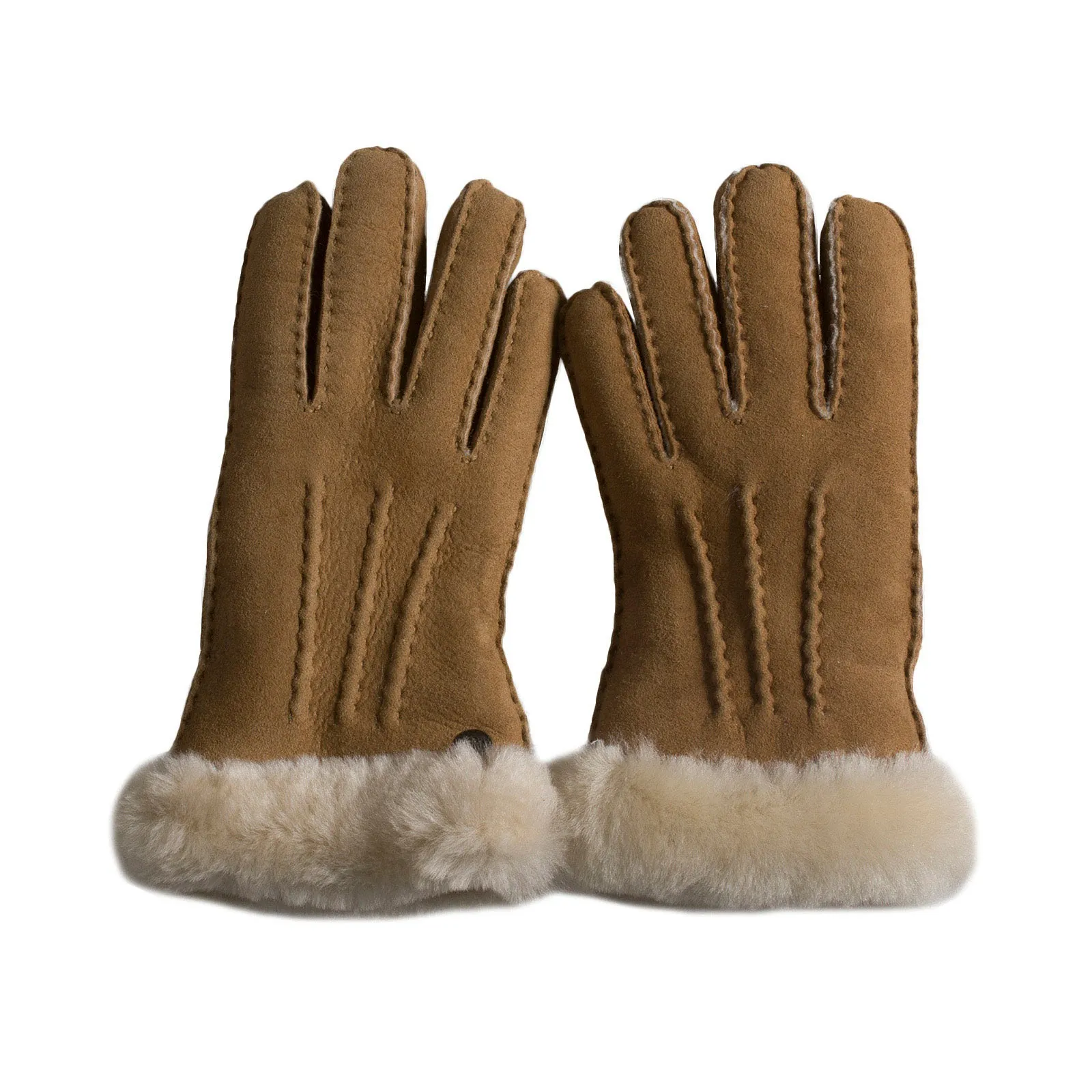 UGG Carter Smart Chestnut Gloves - Women's